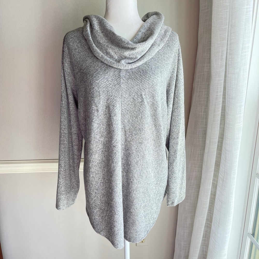 I.N. Studio Cowl Neck Tunic Sweater